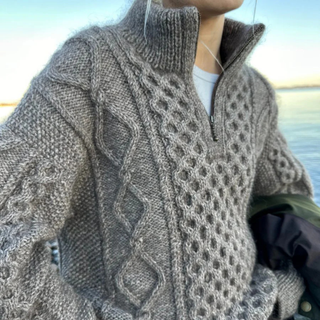 PetiteKnit - Dagmar Zipper Sweater