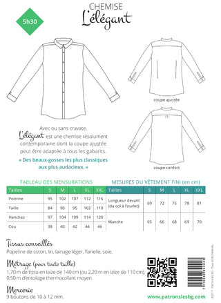 Les BG - chemise - l'Élegant