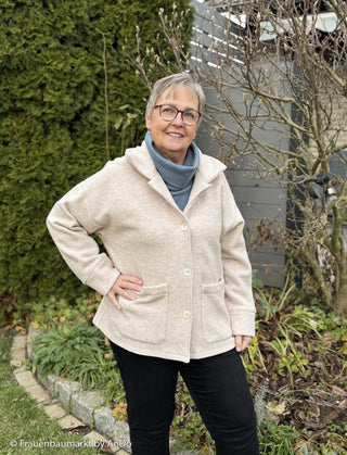 100% Merinofleece - khaki - Swafing