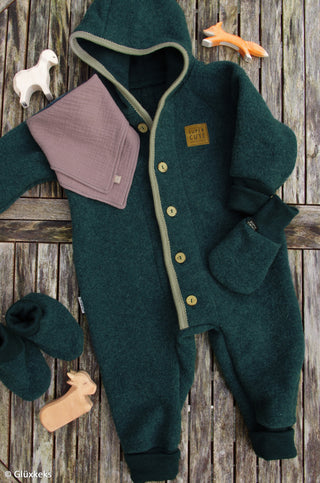 100% Merinofleece - khaki - Swafing