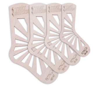 Houten kousenblockers