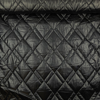 Gewatteerd - geruit - zwart - À La Ville