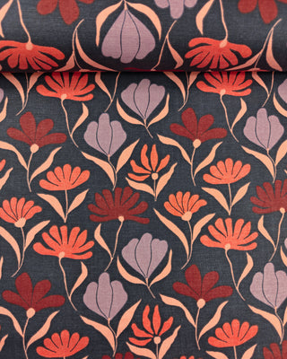 Canvas - moody flowers