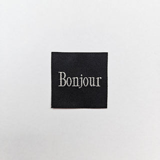 Naailabel - bonjour - Loop & Label