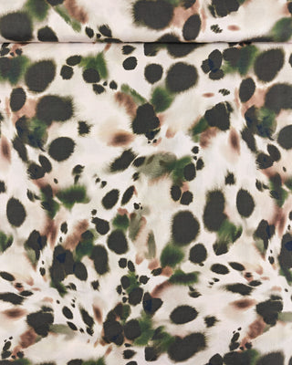 Hemdenpopeline - leopard - groen - À La Ville