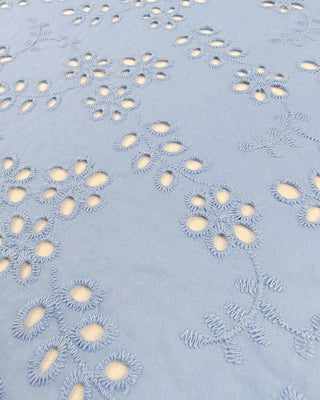 Broderie - bloemen - blauw II - À La Ville