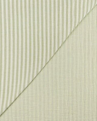 Double gauze - dubbelzijdig gestreept - groen