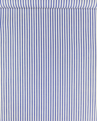 Hemdenpopeline - gestreept - blauw - Greenstock