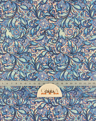 Hemdenpopeline - florentijn - blauw - À La Ville