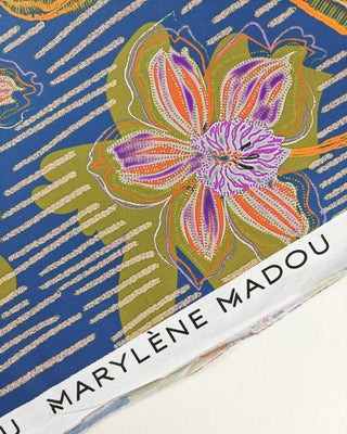 Hemdenpopeline - bloemen en jeans - À La Ville & Marylène Madou