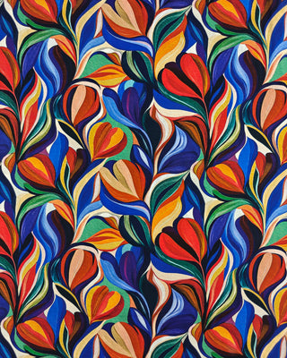 Viscose - vloeiend flora