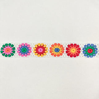 Sierlint - faux crochet - cirkels