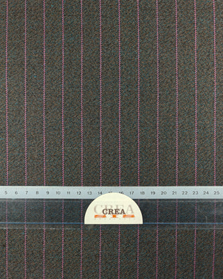 Viscose broekenstof - gestreept - paarsroze - À La Ville