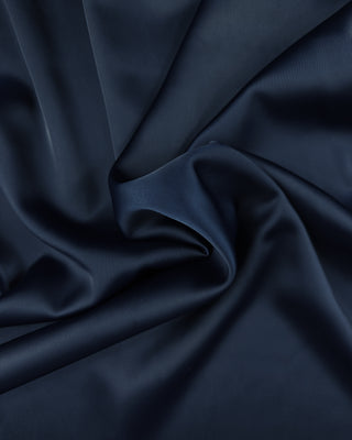Satijn Duchesse - donkerblauw