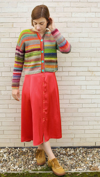 Luxe viscosesatijn - donkergroen - À La Ville