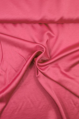 Luxe viscosesatijn - roze - À La Ville