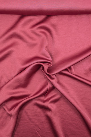 Luxe viscosesatijn - pruimroze - À La Ville