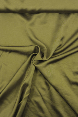 Luxe viscosesatijn - khaki - À La Ville