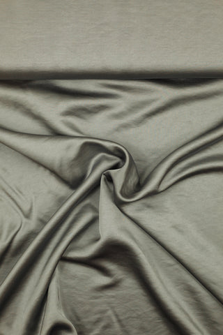 Luxe viscosesatijn - grijs - À La Ville