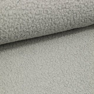 Teddy - effen - lichtgrijs - Greenstock