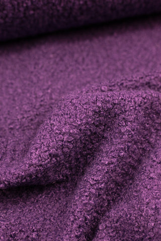 Teddy - effen - paars - Greenstock
