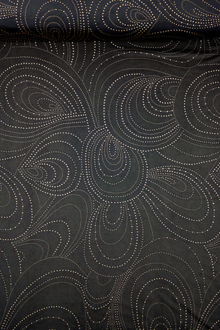 Lycra - metallic - goud