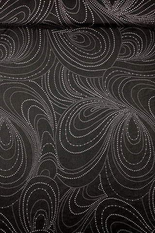 Lycra - metallic - zilver