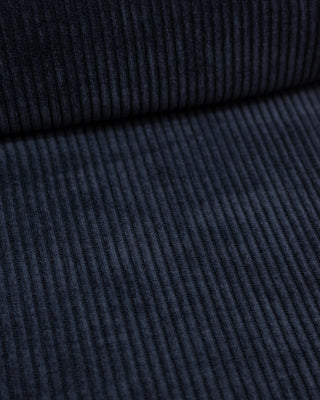 Ribfluweel Stretch - donkerblauw - À La Ville