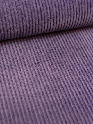 Ribfluweel Stretch - paars - À La Ville