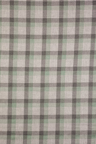 Flanel - ruiten - munt - Katia Fabrics