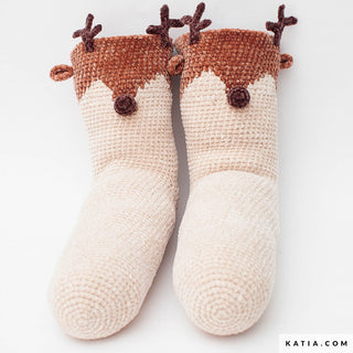 Sockirumi Kit - kerstkousen - rendier