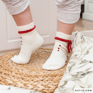 Sockirumi Kit - kerstkousen - sneeuwman