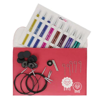 KnitPro - set van 8 verwisselbare rondbreinaalden
