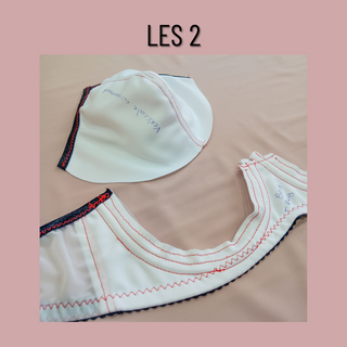 Lingerie-opleiding BEHA: pasband en cups van beugelbeha op maat naaien