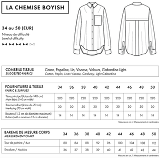 Atelier Brunette - La Chemise Boyish
