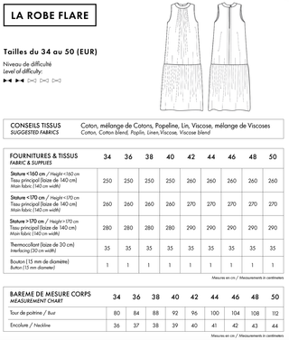 Atelier Brunette - La Robe Flare