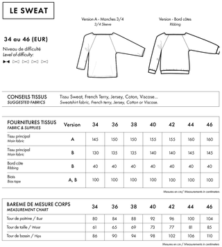 Atelier Brunette - Le Sweat