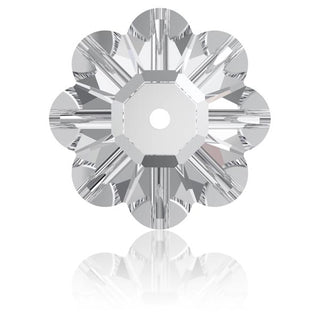 Bedeltje - Swarovski - bloem