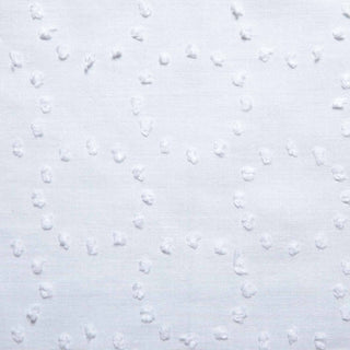 Plumeti voile - cirkels - wit - Katia Fabrics