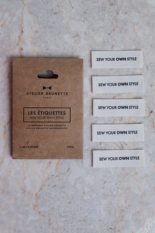 Naailabels - Sew Your Own Style - Atelier Brunette