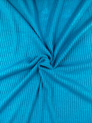 Soft rib knit - felblauw - À La Ville