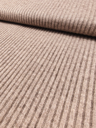 Soft rib knit - taupe - À La Ville