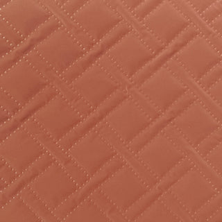 Gewatteerd - geruit - roest - Katia Fabrics