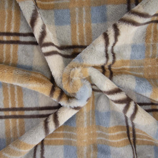 Fluffy - geruit - herfst - Katia Fabrics