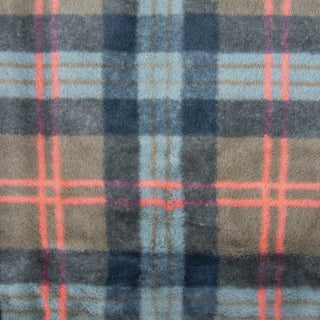 Fluffy - geruit - fluo - Katia Fabrics