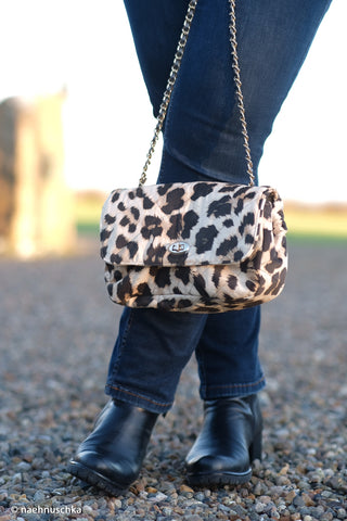 Velours - leopard - Swafing