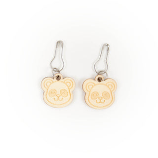 Katia - steekmarkeerders met houten dierenkopjes