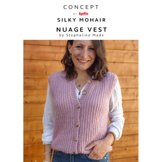 Katia Concept - Silky Mohair - Nuage vest