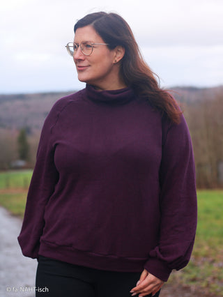 Cotton Knit - paars - Swafing