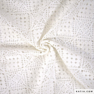 Faux crochet - squares - Katia Fabrics
